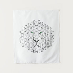 Heilige Leeuw, B051/BW. Wandkleed