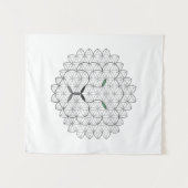 Heilige Leeuw, B051/BW. Wandkleed (Voorkant (horizontaal))