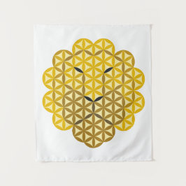 Heilige Leeuw - Lion of Life SMLB. Wandkleed