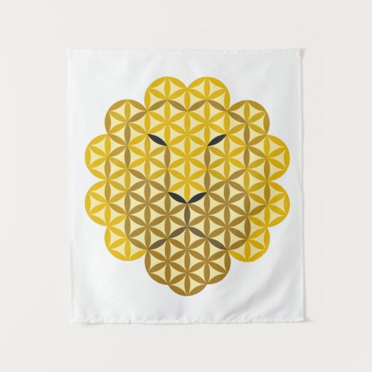 Heilige Leeuw - Lion of Life SMLB. Wandkleed (Voorkant)