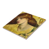 Heilige Lelie (Sancta Lilias) (door Gabriel Rosset Tegeltje (Zijkant)