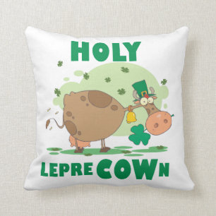 HEILIGE LepreCOWn T-shirts en cadeaus Kussen