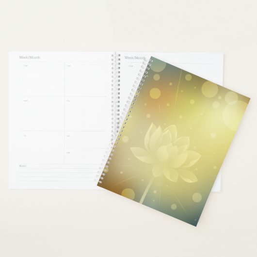 Heilige Lotus Hardcover Dagelijkse Planner (Display)