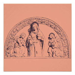 Heilige Lucia van Syracuse door Giovanni della Rob Perfect Poster