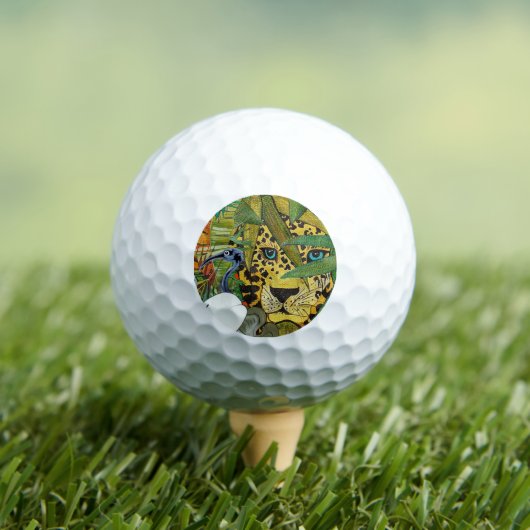 Heilige luipaard golfballen (Insitu Shirt)