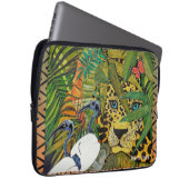 Heilige luipaard laptop sleeve (Voorkant Rechts)
