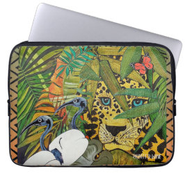 Heilige luipaard laptop sleeve