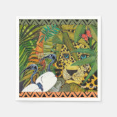 Heilige luipaard servet (Voorkant)