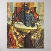 Heilige Maagd in Glory - Robert Campin Poster (Voorkant)