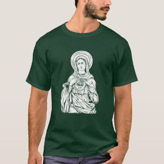 Heilige Maagd Maria Christelijke moeder van Jezus T-shirt