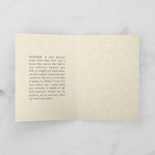 Heilige Maagd Maria Herinneringsgebed Kaart (Binnen)