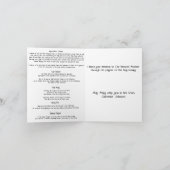 Heilige Maagd Maria - Ik heb voor U gebeden Kaart (Binnen)