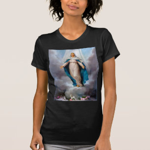 Heilige maagd Maria, Jezus en goden moeder, heilig T-shirt