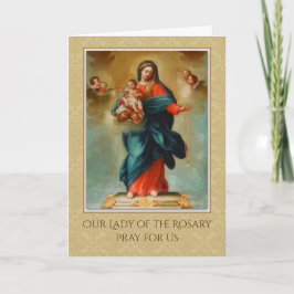 HEILIGE MAAGD MARIA JEZUS ROZENKRANS KAART