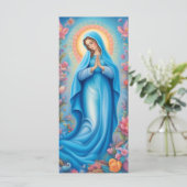 Heilige Maagd Maria-kaart (Staand voorkant)