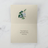 Heilige Maagd Maria Katholiek Religieus Gebed Kaart (Binnen)