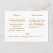 Heilige Maagd Maria Katholieke Sepia Trouwruimte K Informatiekaartje (Achterkant)