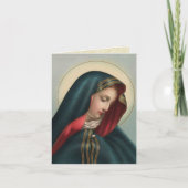 Heilige Maagd Maria Katholieke Sympathiekaart Kaart (Voorkant)