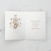 Heilige Maagd Maria Katholieke Verjaardag Kaart (Binnen)