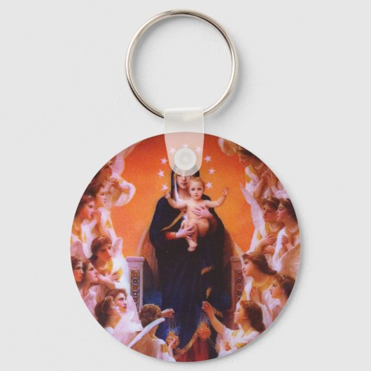 Heilige Maagd Maria Moeder van God Sleutelhanger (Voorkant)