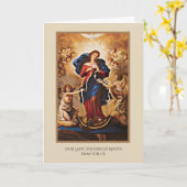 Heilige Maagd Maria Onze-Lieve-Vrouw onder de knop Kaart (Gele Bloem)