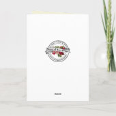 Heilige Maagd Maria Pastel Rozen Afstuderen Kaart (Achterkant)