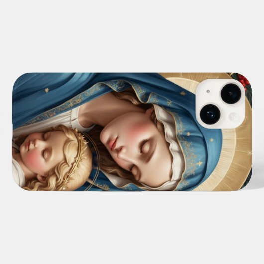 Heilige Maagd Maria Traditioneel Katholiek Case-Mate iPhone Case (Achterkant (horizontaal))
