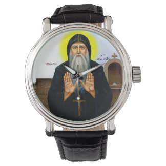 Heilige Macarius de Grote van Egypte Horloge
