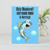 Heilige Mackerel, er is iemand die zich terugtrekt Kaart (Staand voorkant)