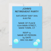 Heilige Mackerel, er is iemand die zich terugtrekt Kaart (Achterkant)