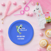 Heilige Mackerel - Gepersonaliseerde Pensioenparti Papieren Bordje (Feest)