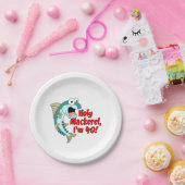 Heilige Mackerel Ik ben 40 Funny Gevist Papieren Bordje (Feest)