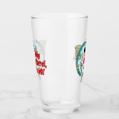 Heilige Mackerel Ik ben 60 Funny Gevist Glass Glas (Links)