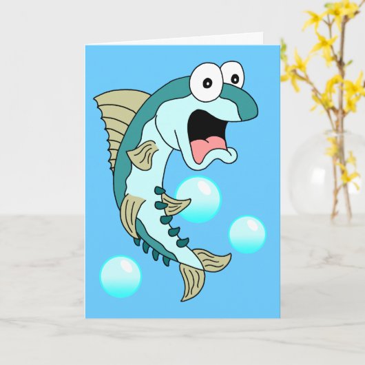 Heilige Mackerel, jij bent 65! Funny 65th Birthday Kaart (Gele Bloem)