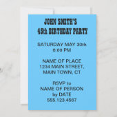 Heilige Makreel, iemand draait 45 grappige vissen Kaart (Achterkant)