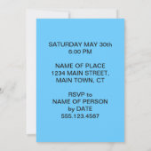 Heilige Makreel, iemand draait 50 grappige vissen Kaart (Achterkant)