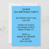 Heilige makreel, iemand draait 75 grappige vissen kaart (Achterkant)