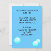 Heilige makreel, iemand is jarig kaart (Achterkant)