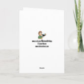 Heilige Makreel, je bent 50! Leuke 50ste verjaarda Kaart (Achterkant)