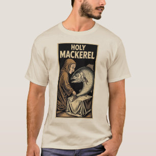 HEILIGE MAKREEL VIS CULTUS T-SHIRT