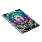 Heilige Mandala Spirituele kunst Notitieboek (Rechterzijde)