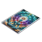 Heilige Mandala Spirituele kunst Notitieboek (Linkerzijde)