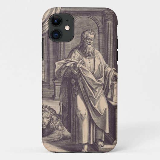 Heilige Marcus de Evangelist Apostolische Inkt Hei Case-Mate iPhone Case (Achterkant)