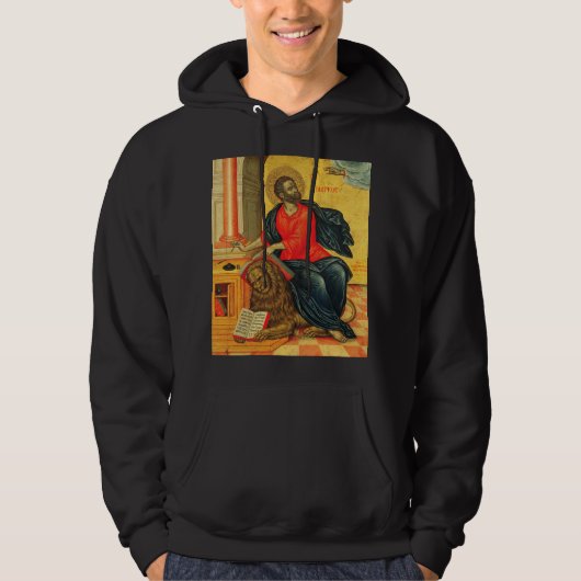 Heilige Marcus, de evangelist orthodoxe icoon Hoodie (Voorkant)