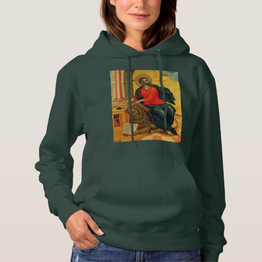 Heilige Marcus, de evangelist orthodoxe icoon Hoodie (Voorkant)