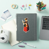 Heilige Margaretha als herderin Sticker (iPad Cover)