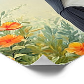 Heilige Margaretha Maria in gebed Poster (Hoek)