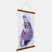 Heilige Maria bid Hangend Wandkleed (Gebogen)