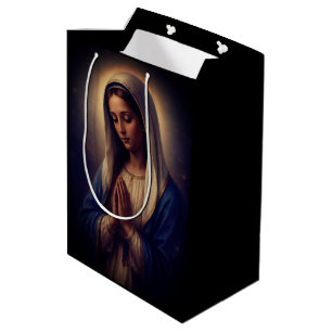 Heilige Maria Elegante Katholieke Gezegende Christ Medium Cadeauzakje