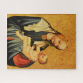 Heilige Maria en kindje Jezus Legpuzzel (Horizontaal)